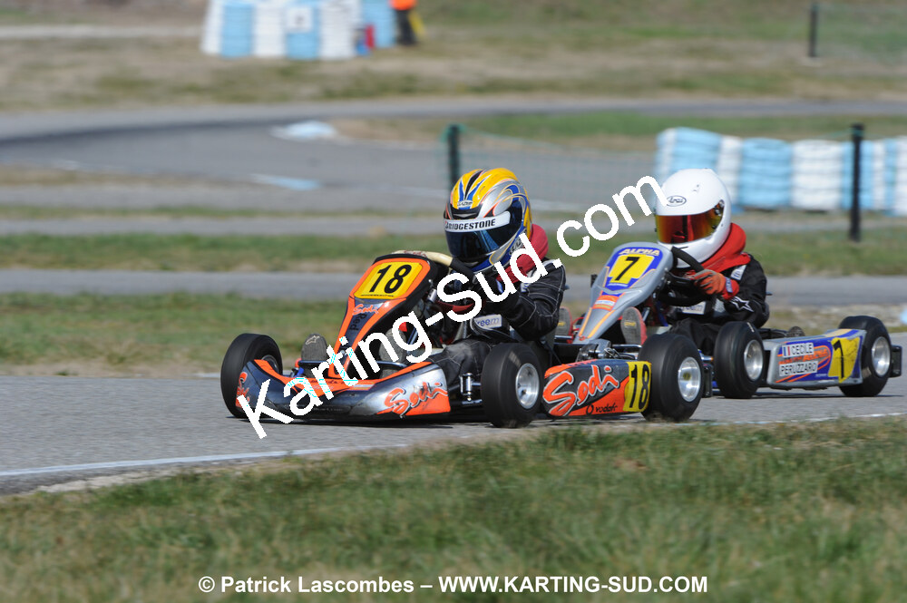 07/03/2010 : 1ère manche du Championnat du Sud 2010 à Lavelanet (photos Patrick Lascombes) 2010 — karting