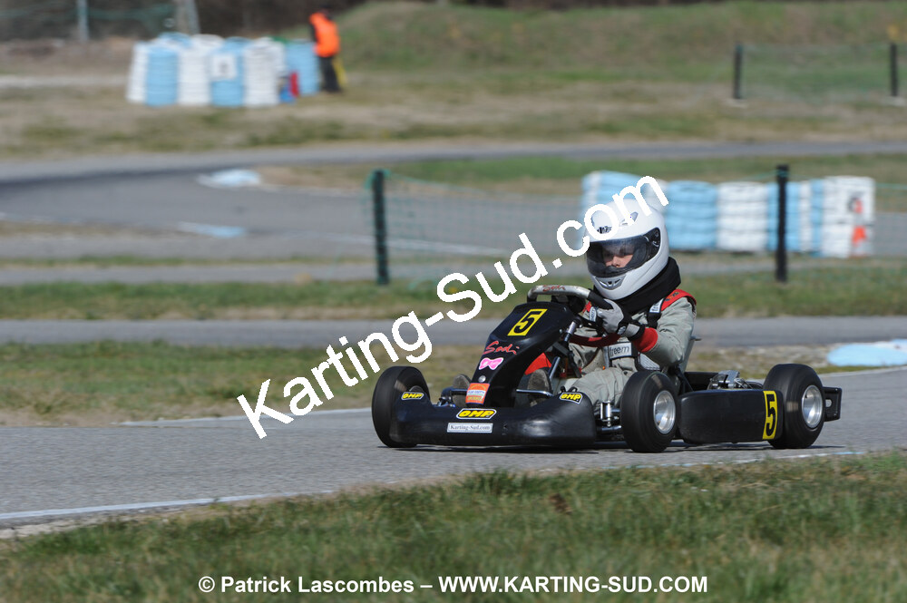 07/03/2010 : 1ère manche du Championnat du Sud 2010 à Lavelanet (photos Patrick Lascombes) 2010 — karting