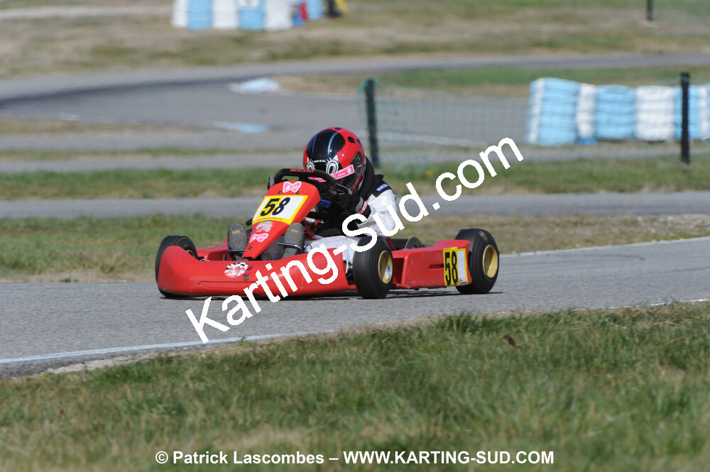07/03/2010 : 1ère manche du Championnat du Sud 2010 à Lavelanet (photos Patrick Lascombes) 2010 — karting