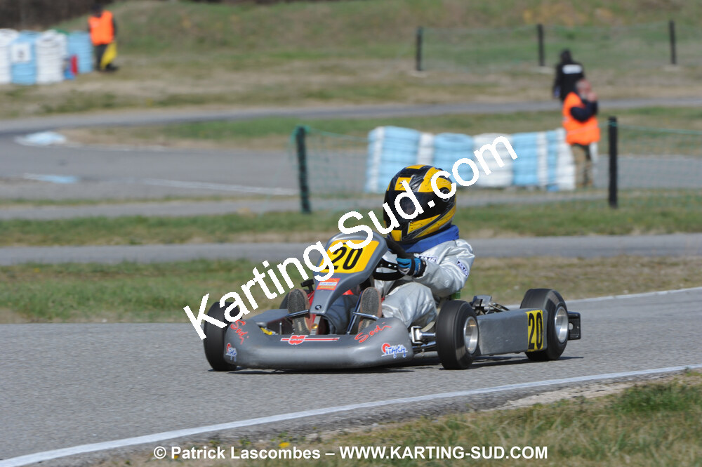 07/03/2010 : 1ère manche du Championnat du Sud 2010 à Lavelanet (photos Patrick Lascombes) 2010 — karting