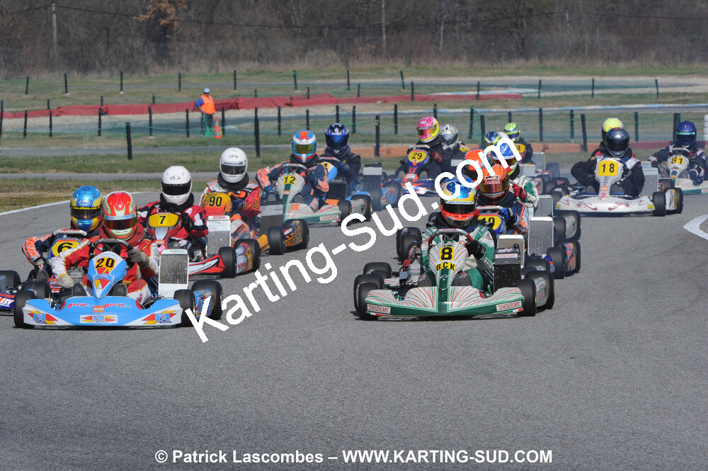 07/03/2010 : 1ère manche du Championnat du Sud 2010 à Lavelanet (photos Patrick Lascombes) 2010 — karting