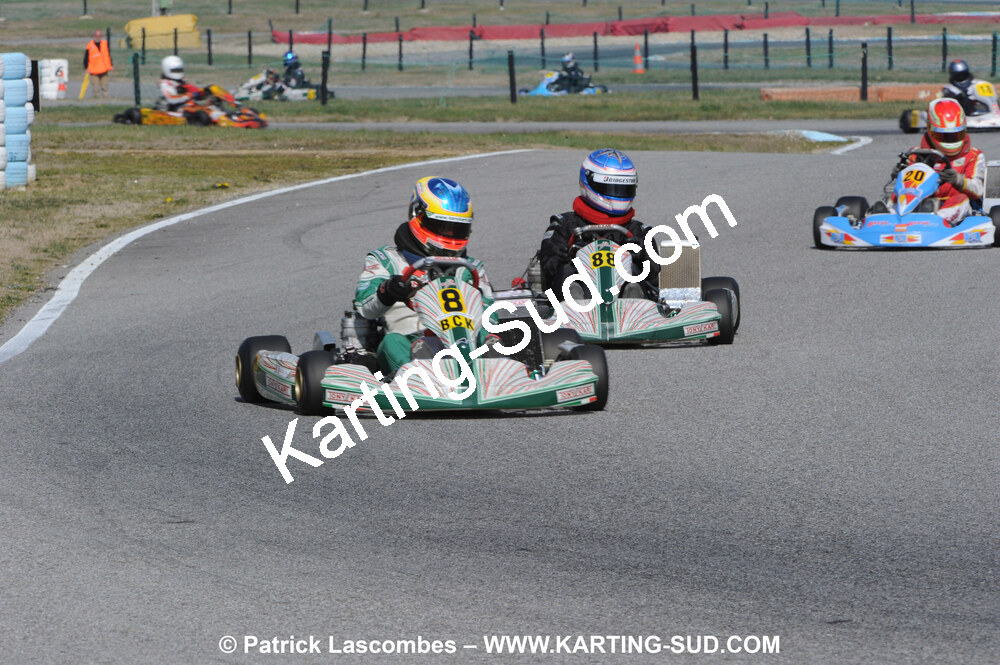 07/03/2010 : 1ère manche du Championnat du Sud 2010 à Lavelanet (photos Patrick Lascombes) 2010 — karting