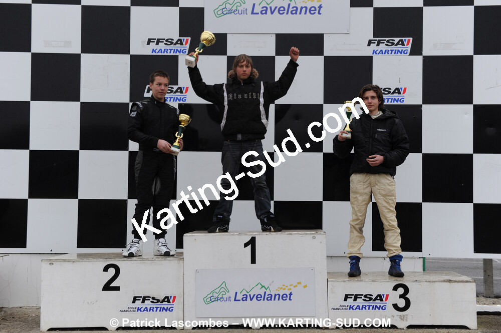 07/03/2010 : 1ère manche du Championnat du Sud 2010 à Lavelanet (photos Patrick Lascombes) 2010 — karting