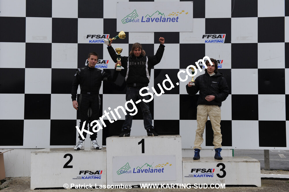07/03/2010 : 1ère manche du Championnat du Sud 2010 à Lavelanet (photos Patrick Lascombes) 2010 — karting