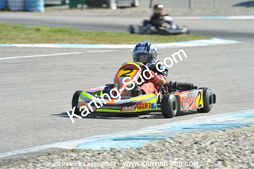 07/03/2010 : 1ère manche du Championnat du Sud 2010 à Lavelanet (photos Patrick Lascombes) 2010 — karting