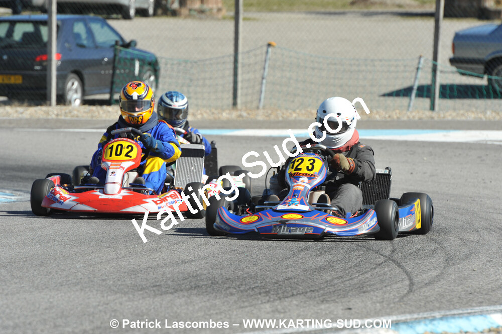 07/03/2010 : 1ère manche du Championnat du Sud 2010 à Lavelanet (photos Patrick Lascombes) 2010 — karting