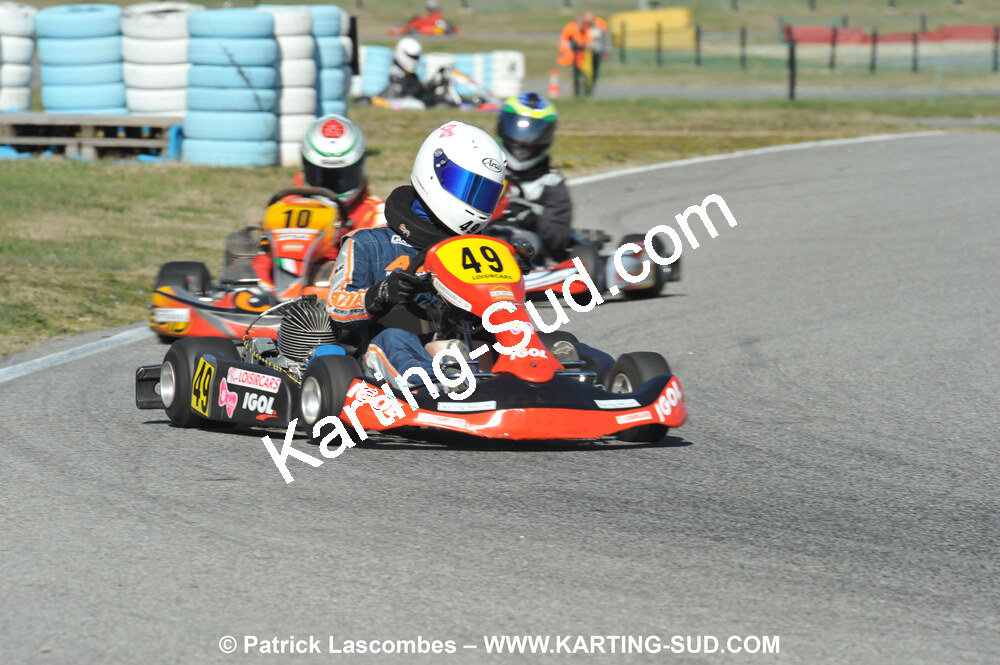 07/03/2010 : 1ère manche du Championnat du Sud 2010 à Lavelanet (photos Patrick Lascombes) 2010 — karting