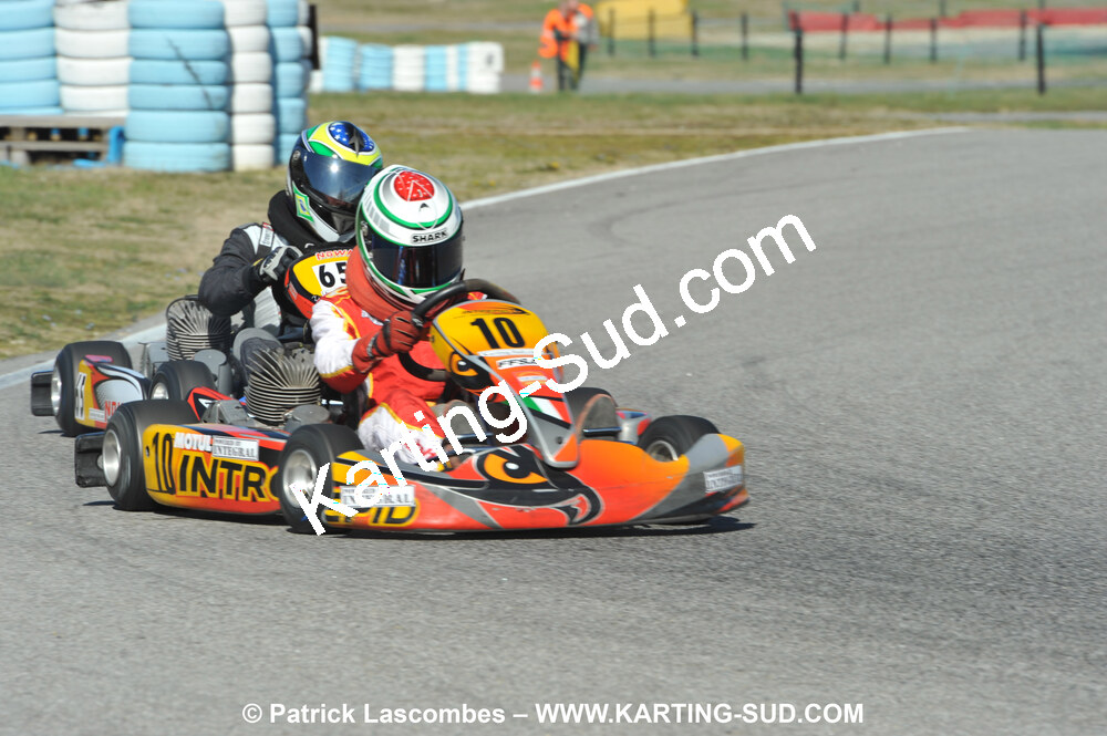 07/03/2010 : 1ère manche du Championnat du Sud 2010 à Lavelanet (photos Patrick Lascombes) 2010 — karting