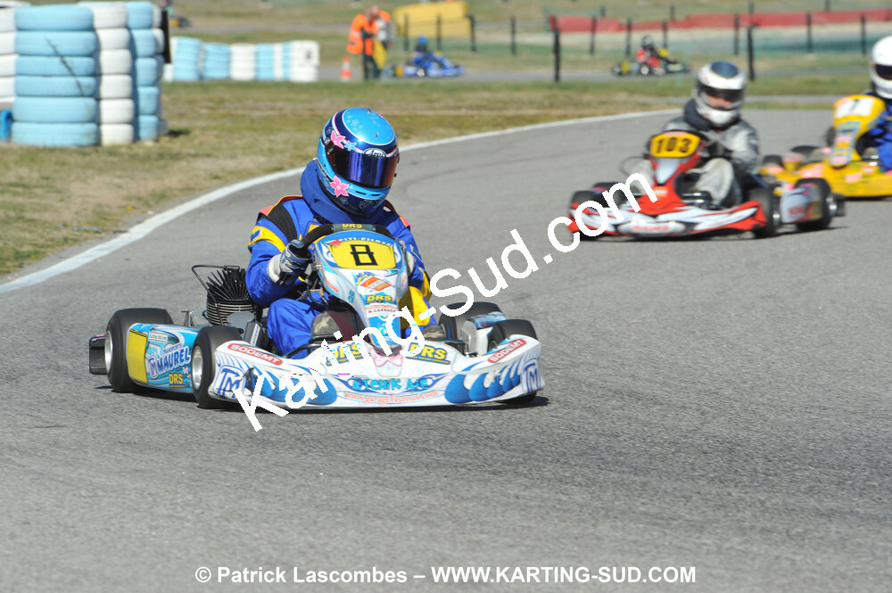 07/03/2010 : 1ère manche du Championnat du Sud 2010 à Lavelanet (photos Patrick Lascombes) 2010 — karting