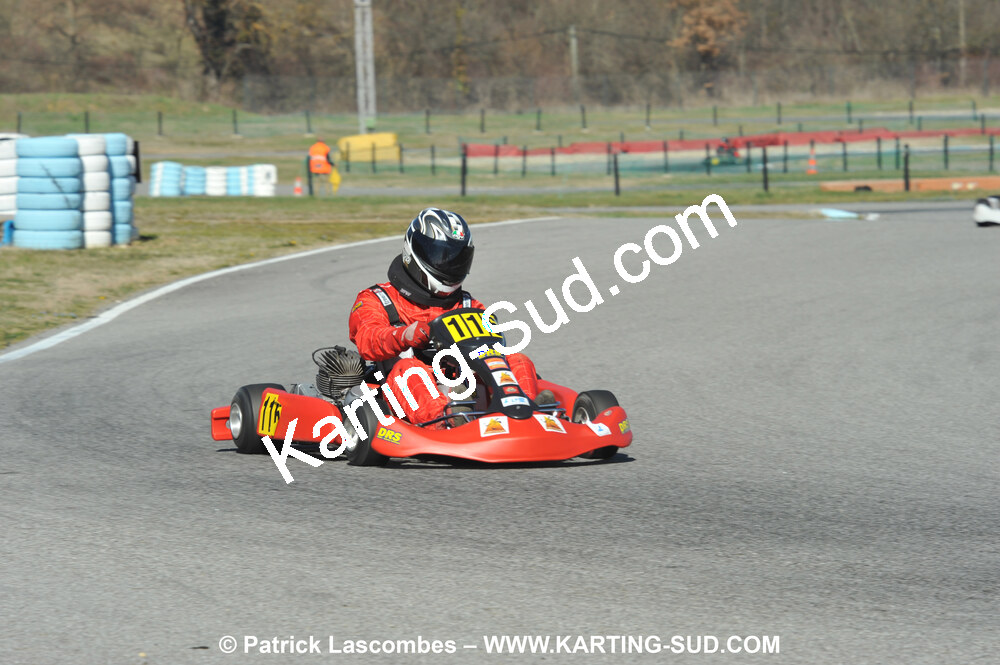07/03/2010 : 1ère manche du Championnat du Sud 2010 à Lavelanet (photos Patrick Lascombes) 2010 — karting