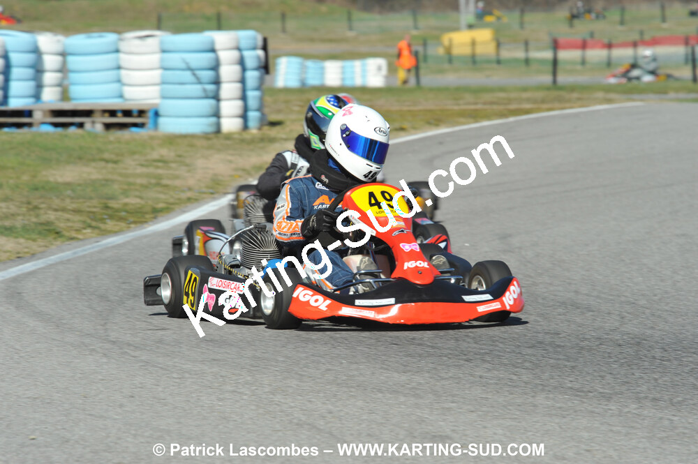 07/03/2010 : 1ère manche du Championnat du Sud 2010 à Lavelanet (photos Patrick Lascombes) 2010 — karting