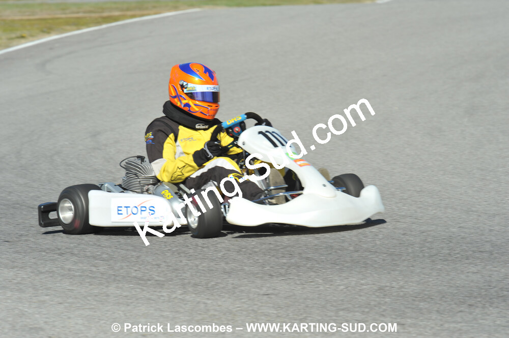 07/03/2010 : 1ère manche du Championnat du Sud 2010 à Lavelanet (photos Patrick Lascombes) 2010 — karting