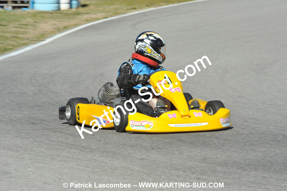 07/03/2010 : 1ère manche du Championnat du Sud 2010 à Lavelanet (photos Patrick Lascombes) 2010 — karting