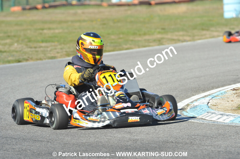 07/03/2010 : 1ère manche du Championnat du Sud 2010 à Lavelanet (photos Patrick Lascombes) 2010 — karting