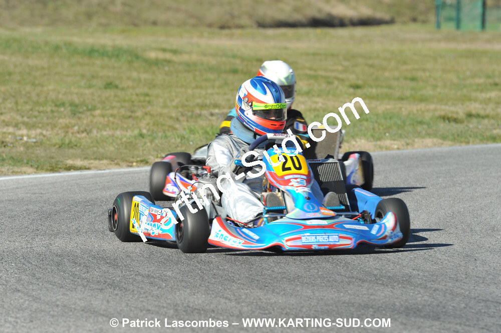 07/03/2010 : 1ère manche du Championnat du Sud 2010 à Lavelanet (photos Patrick Lascombes) 2010 — karting
