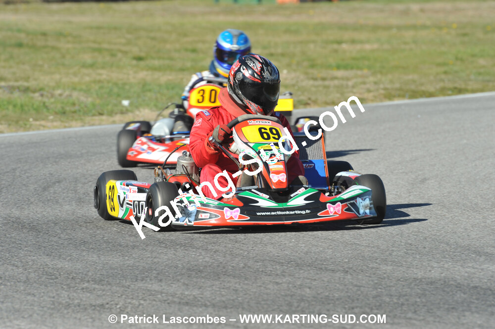 07/03/2010 : 1ère manche du Championnat du Sud 2010 à Lavelanet (photos Patrick Lascombes) 2010 — karting