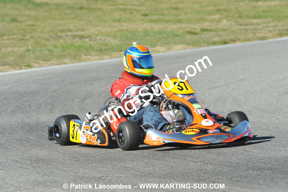 07/03/2010 : 1ère manche du Championnat du Sud 2010 à Lavelanet (photos Patrick Lascombes) 2010 — karting