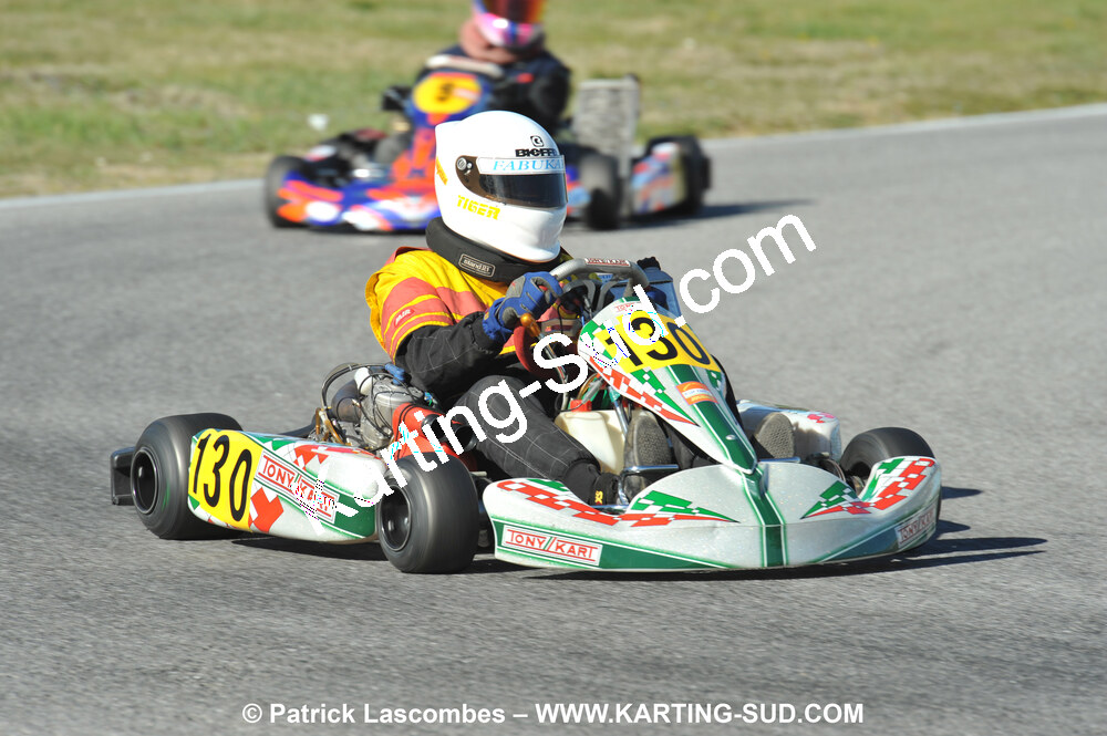 07/03/2010 : 1ère manche du Championnat du Sud 2010 à Lavelanet (photos Patrick Lascombes) 2010 — karting