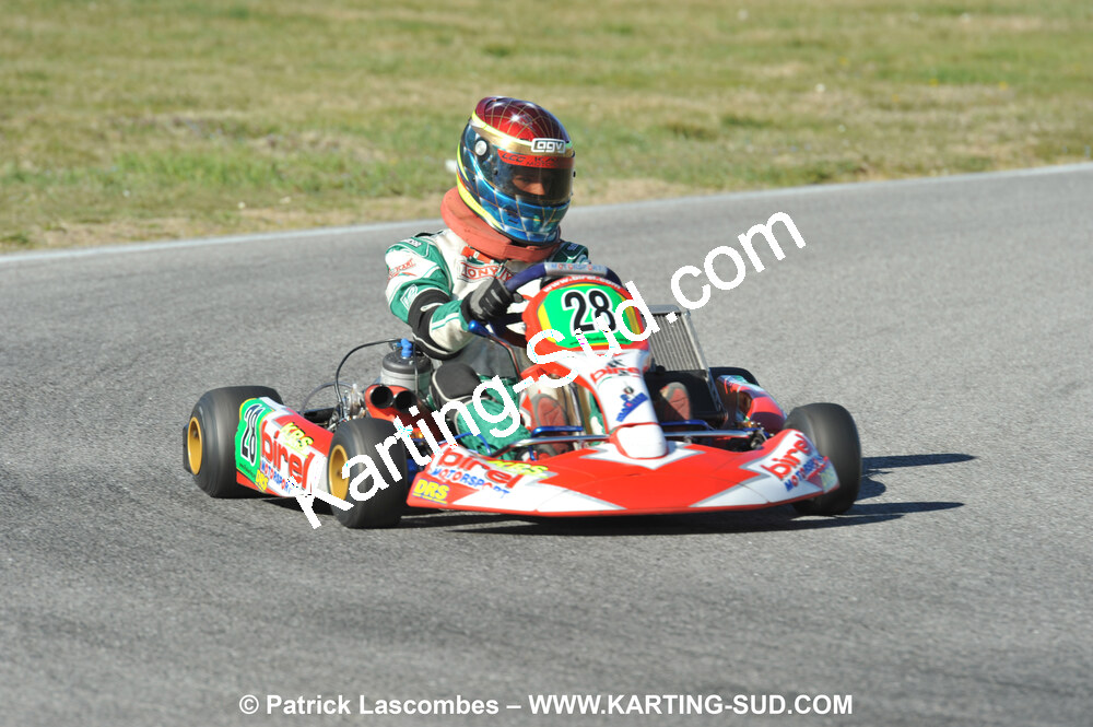 07/03/2010 : 1ère manche du Championnat du Sud 2010 à Lavelanet (photos Patrick Lascombes) 2010 — karting