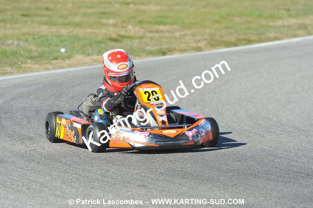 07/03/2010 : 1ère manche du Championnat du Sud 2010 à Lavelanet (photos Patrick Lascombes) 2010 — karting