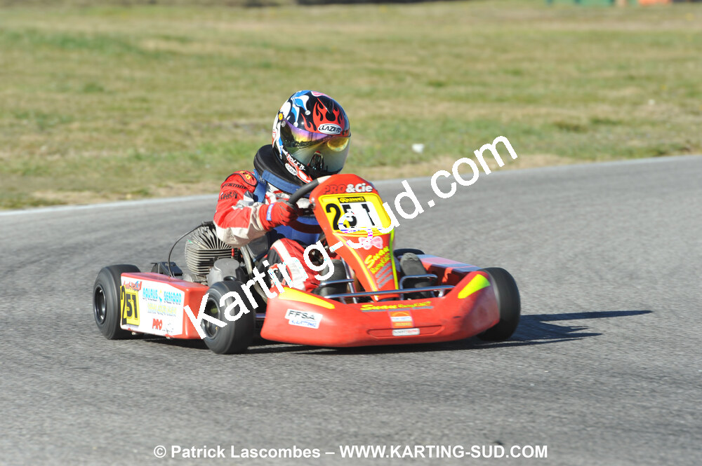 07/03/2010 : 1ère manche du Championnat du Sud 2010 à Lavelanet (photos Patrick Lascombes) 2010 — karting