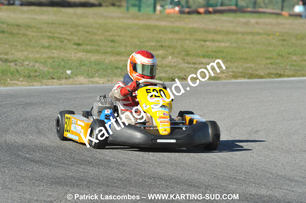 07/03/2010 : 1ère manche du Championnat du Sud 2010 à Lavelanet (photos Patrick Lascombes) 2010 — karting