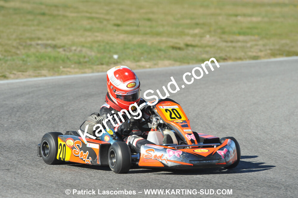 07/03/2010 : 1ère manche du Championnat du Sud 2010 à Lavelanet (photos Patrick Lascombes) 2010 — karting