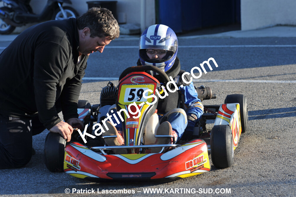07/03/2010 : 1ère manche du Championnat du Sud 2010 à Lavelanet (photos Patrick Lascombes) 2010 — karting