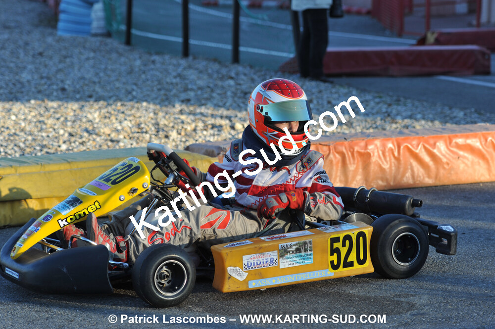 07/03/2010 : 1ère manche du Championnat du Sud 2010 à Lavelanet (photos Patrick Lascombes) 2010 — karting