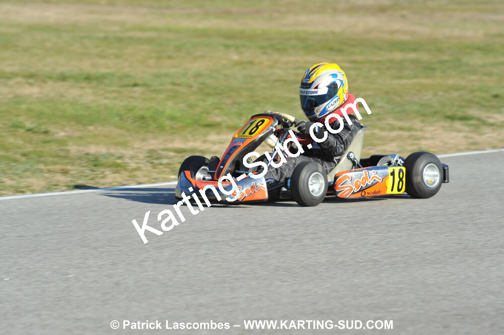 07/03/2010 : 1ère manche du Championnat du Sud 2010 à Lavelanet (photos Patrick Lascombes) 2010 — karting