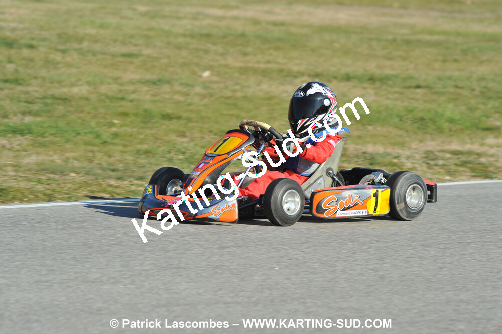 07/03/2010 : 1ère manche du Championnat du Sud 2010 à Lavelanet (photos Patrick Lascombes) 2010 — karting