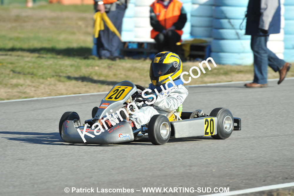 07/03/2010 : 1ère manche du Championnat du Sud 2010 à Lavelanet (photos Patrick Lascombes) 2010 — karting