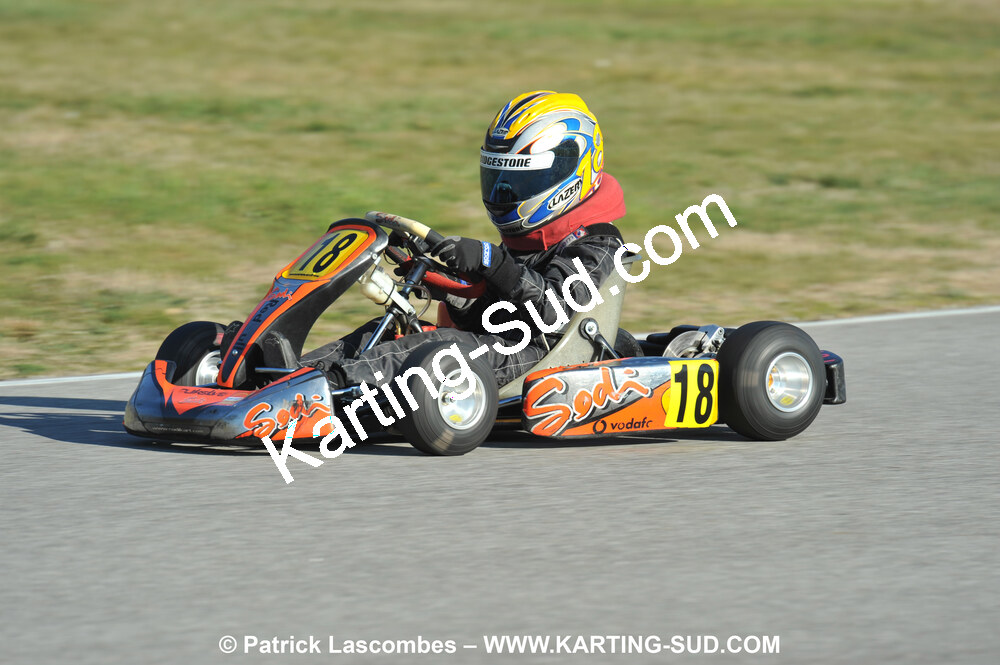 07/03/2010 : 1ère manche du Championnat du Sud 2010 à Lavelanet (photos Patrick Lascombes) 2010 — karting