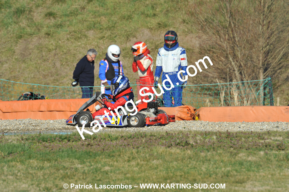 07/03/2010 : 1ère manche du Championnat du Sud 2010 à Lavelanet (photos Patrick Lascombes) 2010 — karting