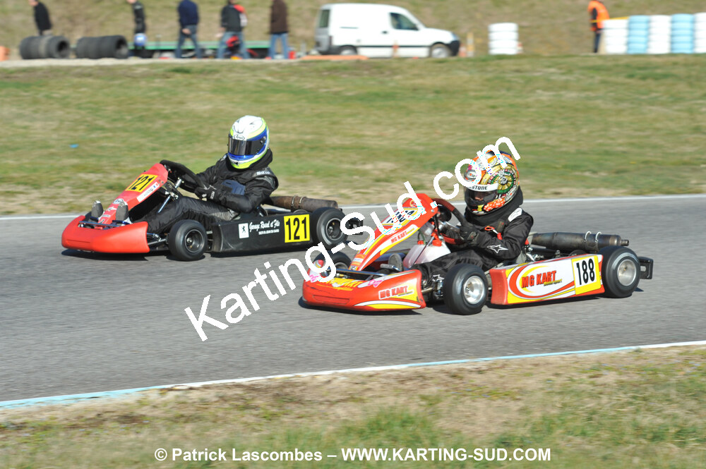 07/03/2010 : 1ère manche du Championnat du Sud 2010 à Lavelanet (photos Patrick Lascombes) 2010 — karting