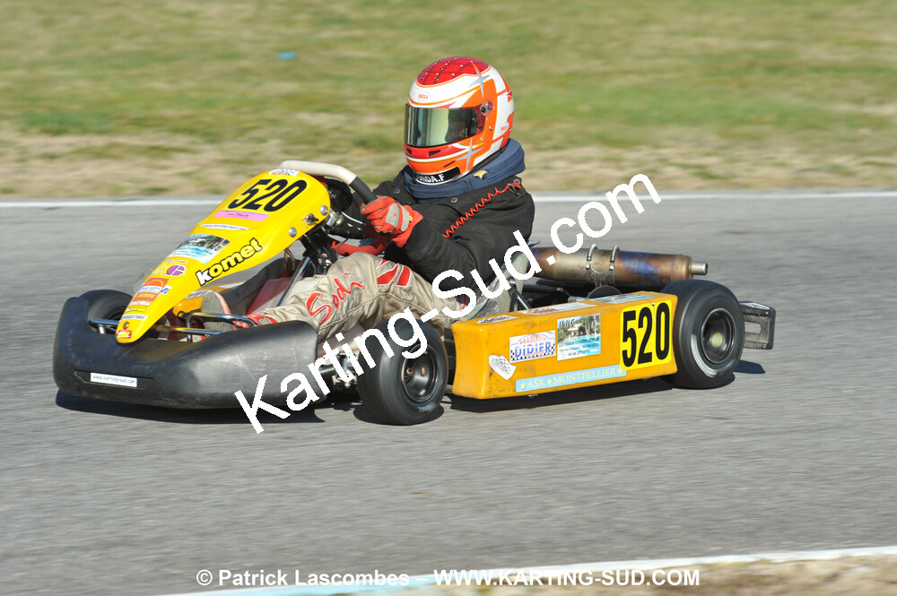 07/03/2010 : 1ère manche du Championnat du Sud 2010 à Lavelanet (photos Patrick Lascombes) 2010 — karting
