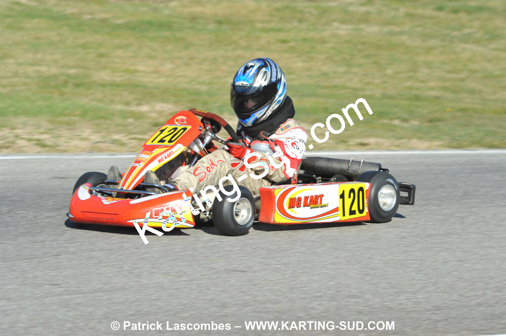 07/03/2010 : 1ère manche du Championnat du Sud 2010 à Lavelanet (photos Patrick Lascombes) 2010 — karting