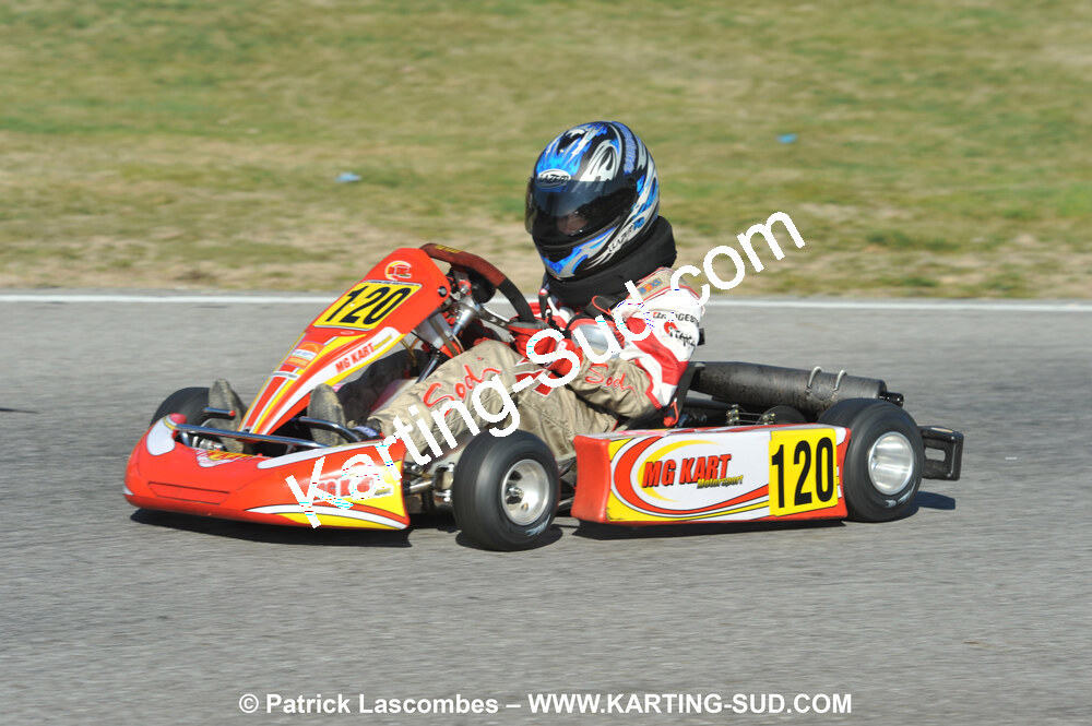 07/03/2010 : 1ère manche du Championnat du Sud 2010 à Lavelanet (photos Patrick Lascombes) 2010 — karting