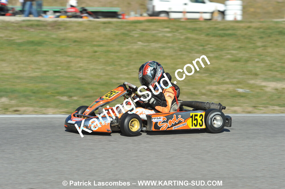 07/03/2010 : 1ère manche du Championnat du Sud 2010 à Lavelanet (photos Patrick Lascombes) 2010 — karting