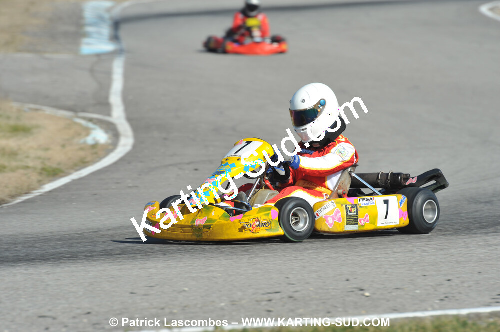 07/03/2010 : 1ère manche du Championnat du Sud 2010 à Lavelanet (photos Patrick Lascombes) 2010 — karting