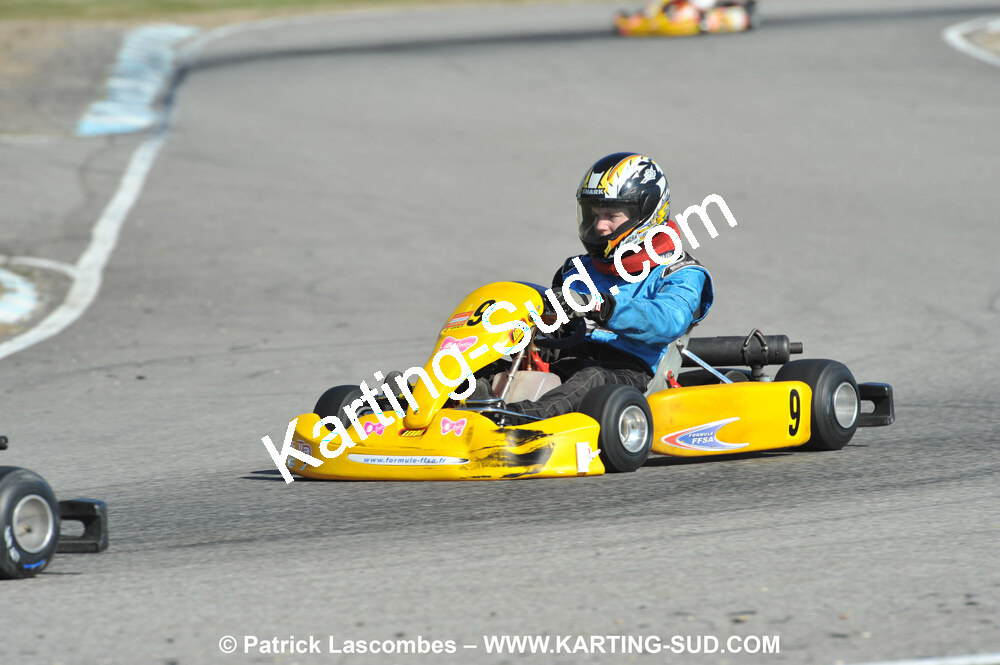07/03/2010 : 1ère manche du Championnat du Sud 2010 à Lavelanet (photos Patrick Lascombes) 2010 — karting