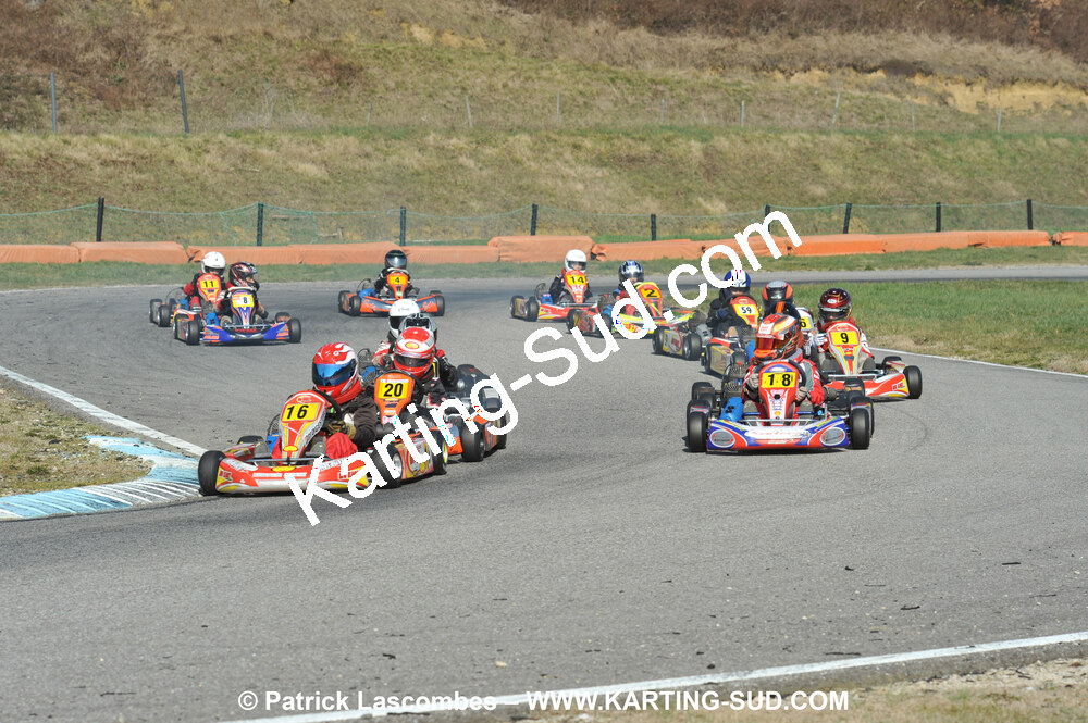 07/03/2010 : 1ère manche du Championnat du Sud 2010 à Lavelanet (photos Patrick Lascombes) 2010 — karting