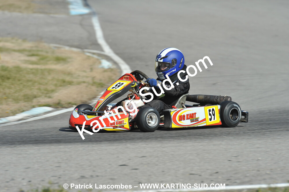 07/03/2010 : 1ère manche du Championnat du Sud 2010 à Lavelanet (photos Patrick Lascombes) 2010 — karting