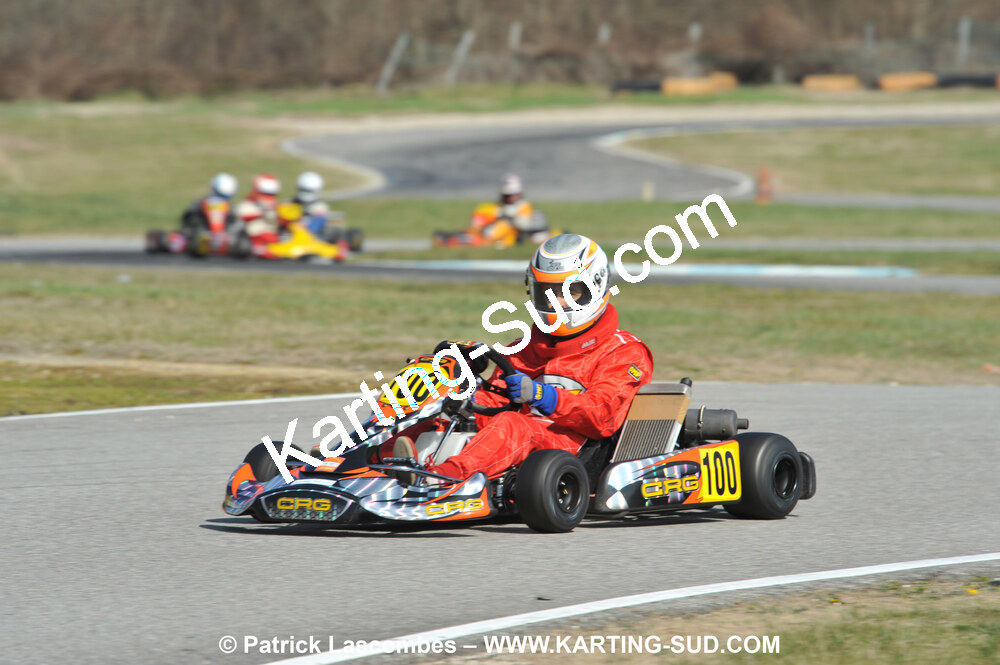 07/03/2010 : 1ère manche du Championnat du Sud 2010 à Lavelanet (photos Patrick Lascombes) 2010 — karting