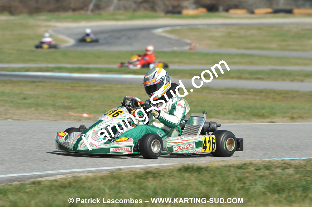 07/03/2010 : 1ère manche du Championnat du Sud 2010 à Lavelanet (photos Patrick Lascombes) 2010 — karting