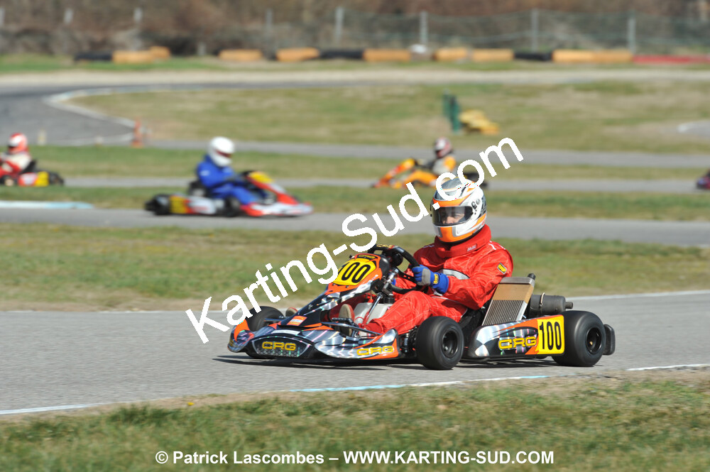 07/03/2010 : 1ère manche du Championnat du Sud 2010 à Lavelanet (photos Patrick Lascombes) 2010 — karting