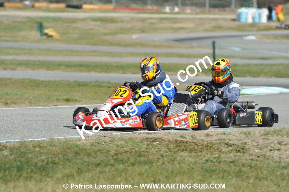 07/03/2010 : 1ère manche du Championnat du Sud 2010 à Lavelanet (photos Patrick Lascombes) 2010 — karting