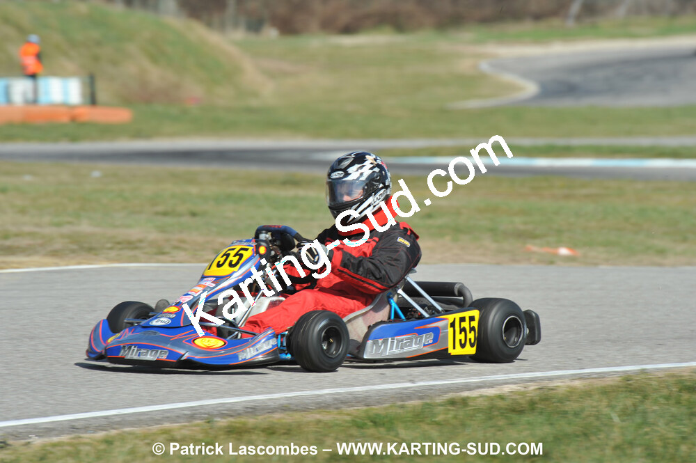 07/03/2010 : 1ère manche du Championnat du Sud 2010 à Lavelanet (photos Patrick Lascombes) 2010 — karting