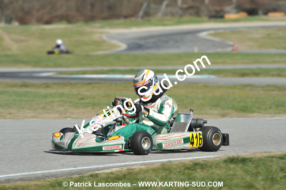 07/03/2010 : 1ère manche du Championnat du Sud 2010 à Lavelanet (photos Patrick Lascombes) 2010 — karting