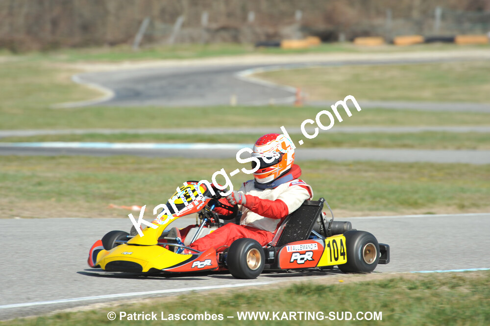 07/03/2010 : 1ère manche du Championnat du Sud 2010 à Lavelanet (photos Patrick Lascombes) 2010 — karting